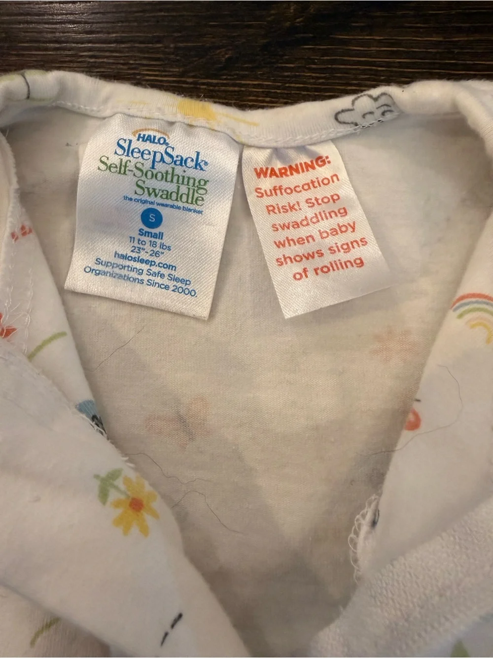 Set of 2 — Love to Dream Swaddle Up Dream Bag in White with Teething